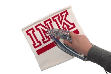 Ironing image on fabric