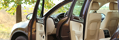Open car doors